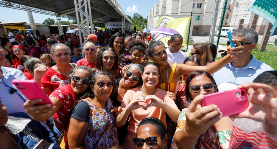 Em Paulista, Raquel Lyra doa terreno que vai beneficiar quase 200 famílias com moradia.