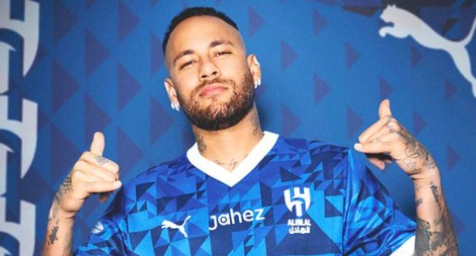 Neymar, no Al-Hilal.