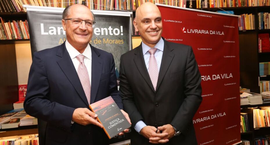 Geraldo Alckmin e Alexandre de Moraes.