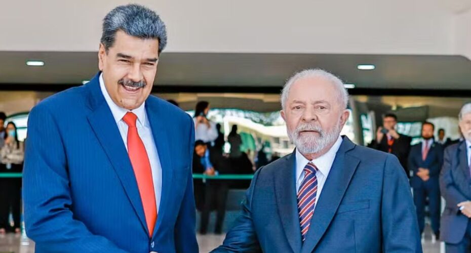 Maduro e Lula.