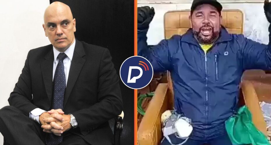 Homem que sentou na cadeira de Moraes no 8 de Janeiro tem 5 dias para apresentar defesa