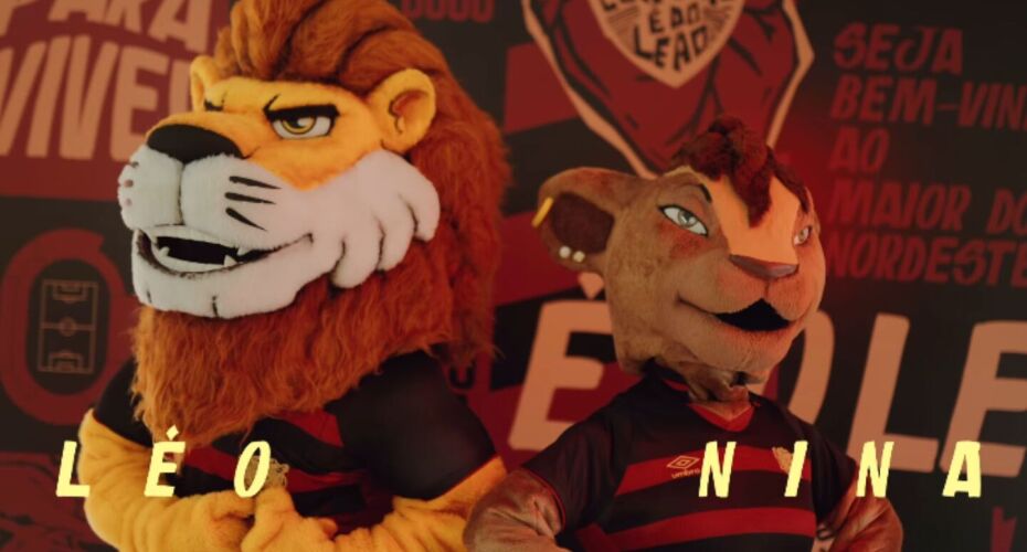 LÉO e NINA! Sport anuncia novos mascotinhos do clube