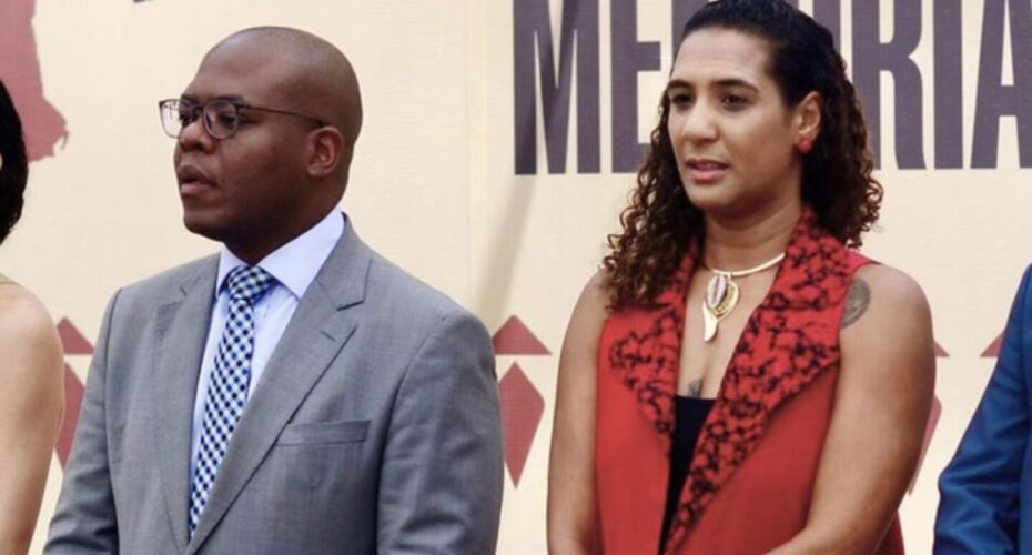 Silvio Almeida e Anielle Franco. 