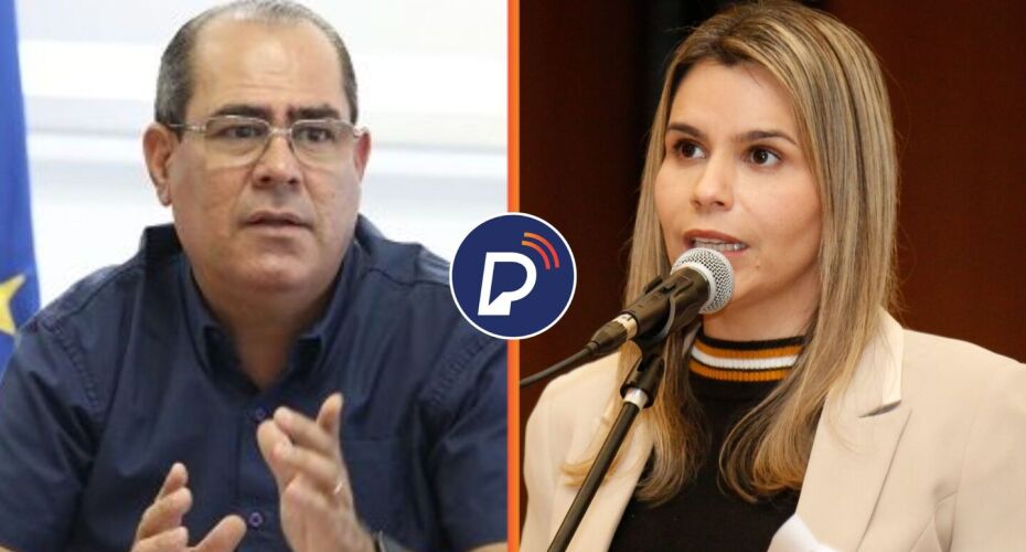 Mano Medeiros e Clarissa Tércio.