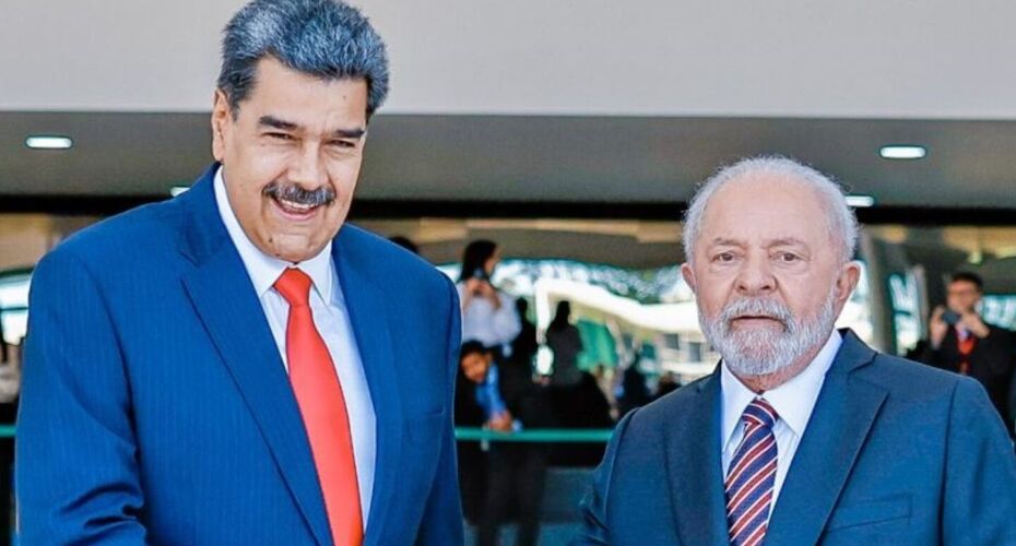 Maduro e Lula.