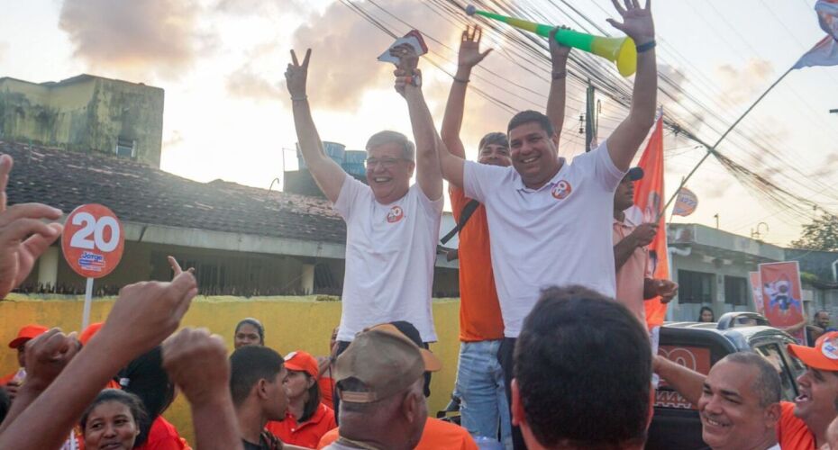 Jorge Alexandre e Renê Cabral em Camaragibe.