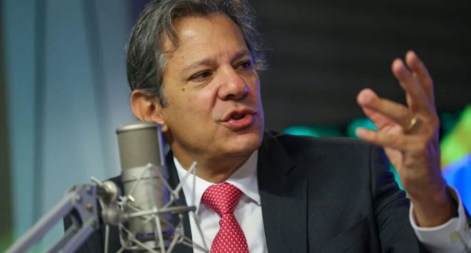 Ministro da Fazenda, Fernando Haddad. 