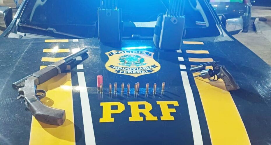 PRF prende suspeito de particar assaltos a veículos de carga em Pernambuco. 