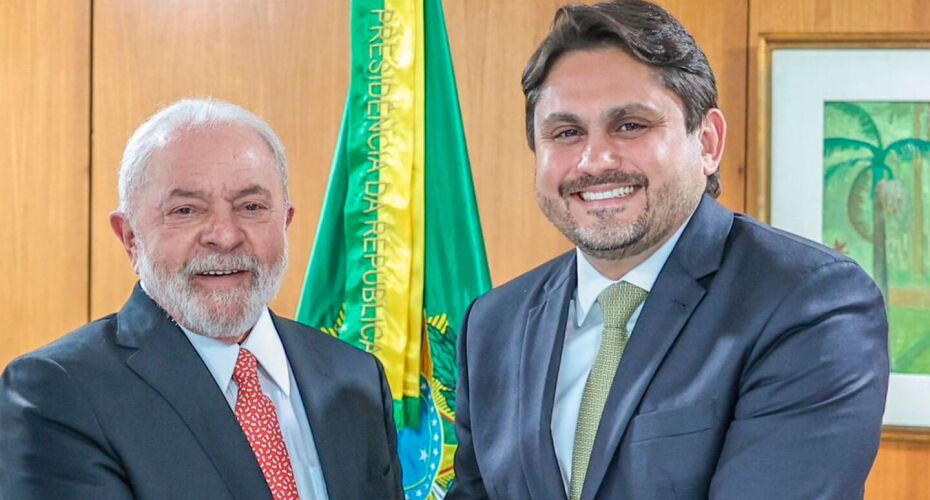 Lula e o ministro Juscelino Filho.