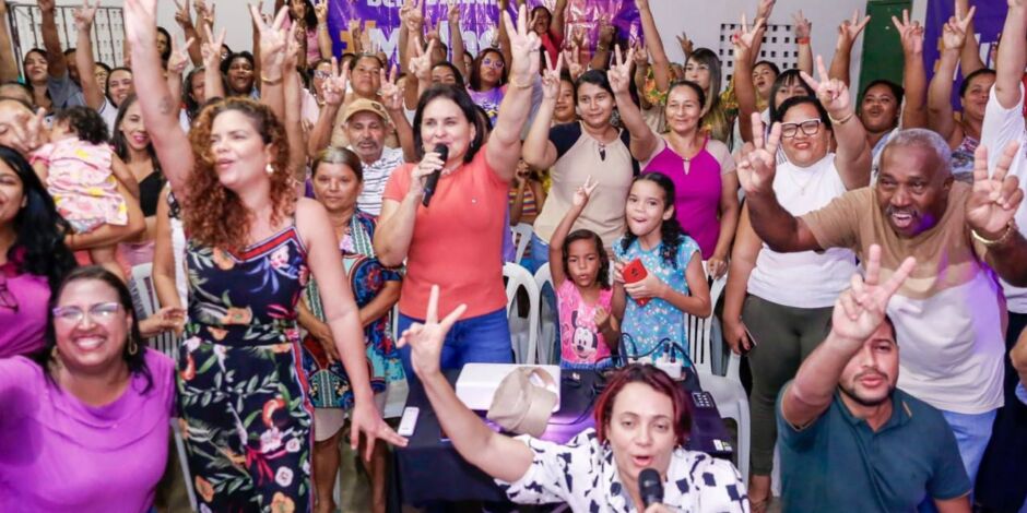 Evento 'Participa Mulher 45', com Elcione Ramos.