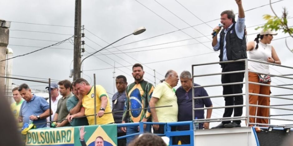 Gilson Macahdo em evento com Bolsonaro.