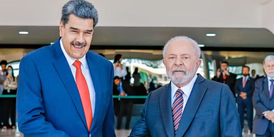 Maduro e Lula.