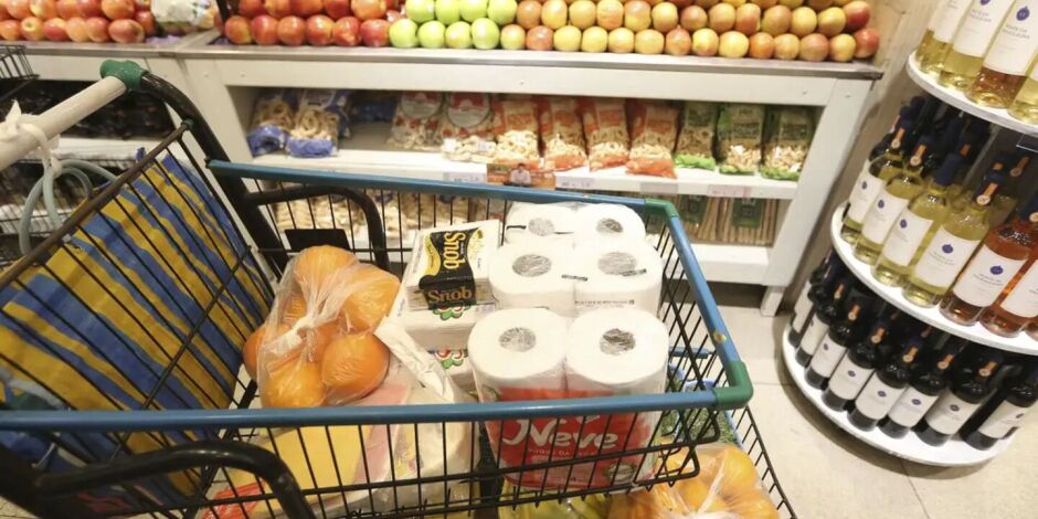 Produtos em mercado.