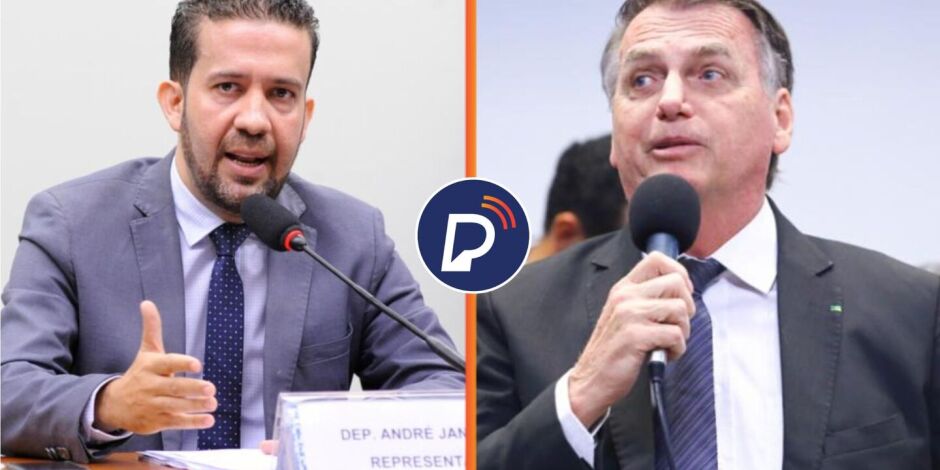 Janones e Jair Bolsonaro