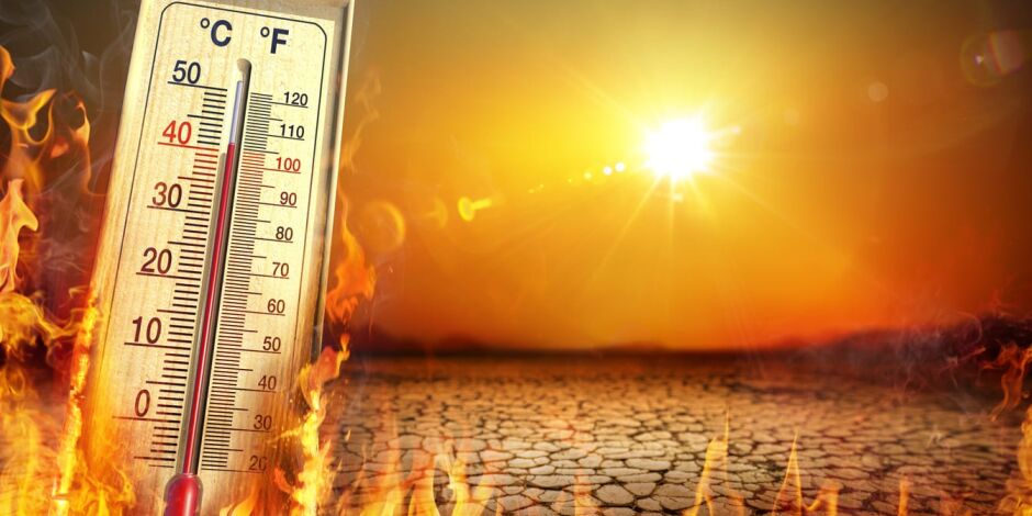 Temperatura em alta.