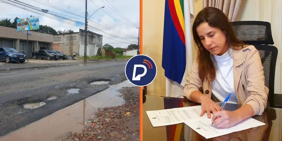 A requalifica&ccedil;&atilde;o da Estrada de Aldeia (PE-027), em Camaragibe, &eacute; uma das obras mais aguardadas pela popula&ccedil;&atilde;o loca