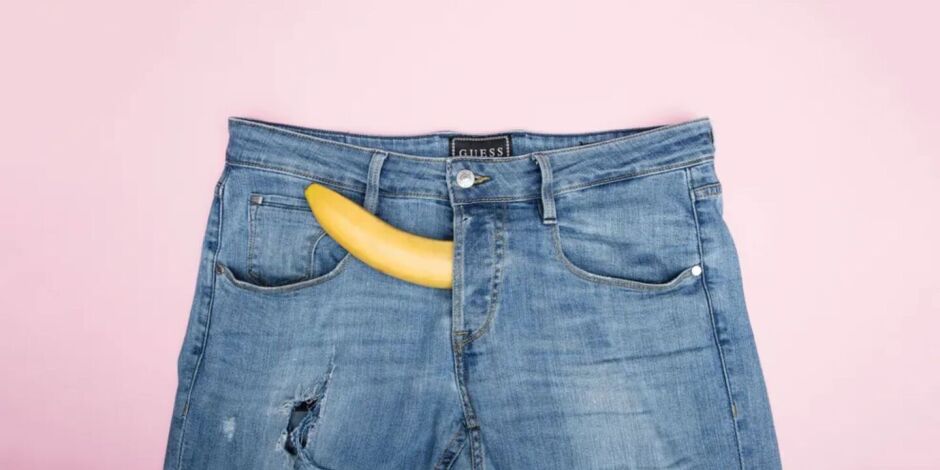 Cal&ccedil;a com banana.