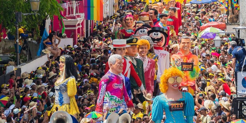 Carnaval das ladeiras de Olinda.