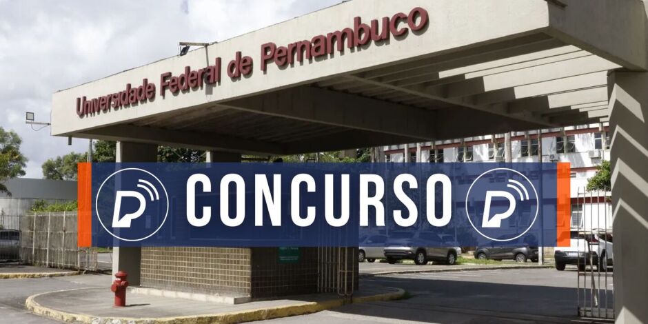 Fachada da UFPE. 