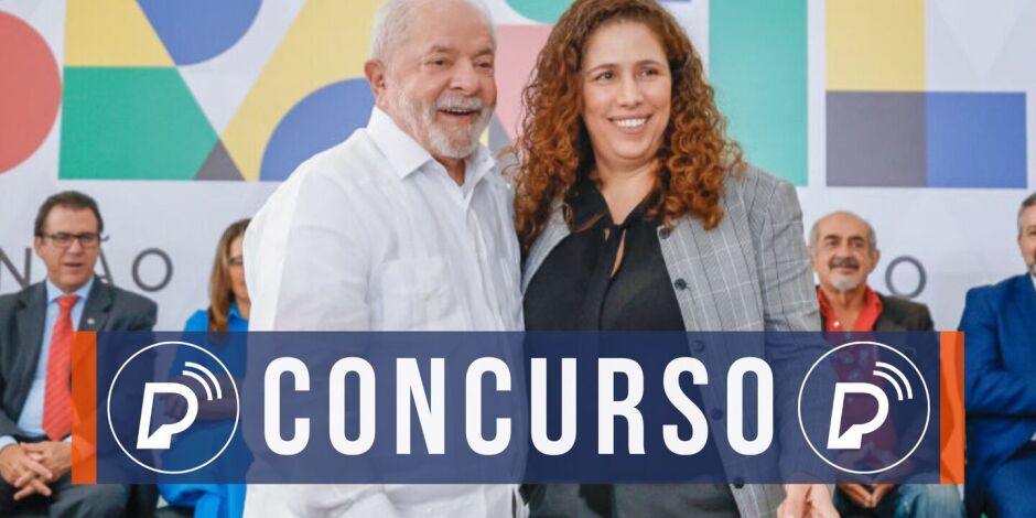 Presidente Lula e a Ministra Esther Dweck. 