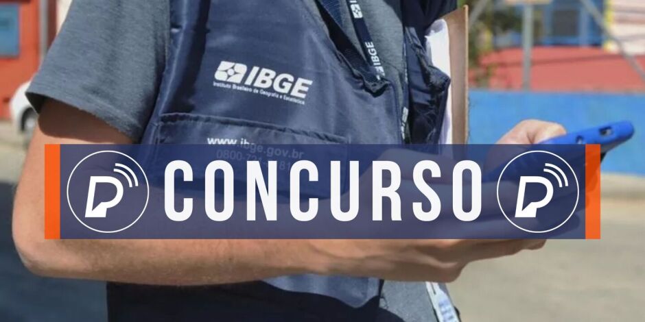 Concurso do IBGE. 