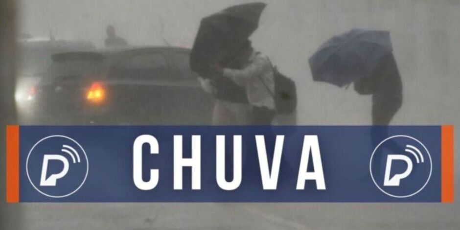 Apac: pessoas na chuva.