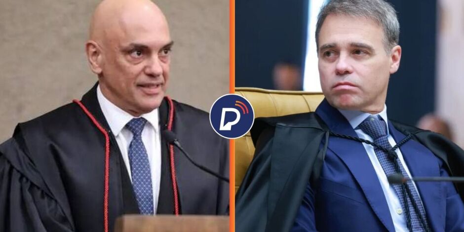 Alexandre de Moraes e Andr&eacute; Mendon&ccedil;a. 