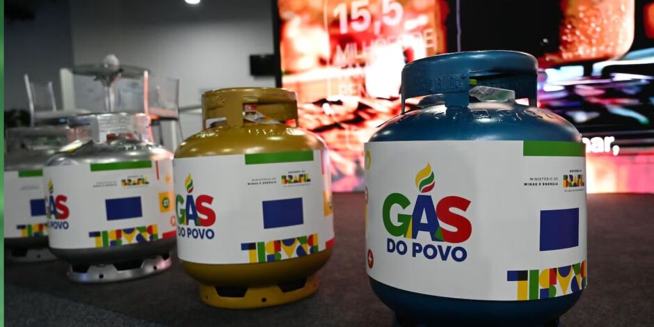 Botij&atilde;o de 13 kg destinado aos benefici&aacute;rios do G&aacute;s do Povo em Recife.