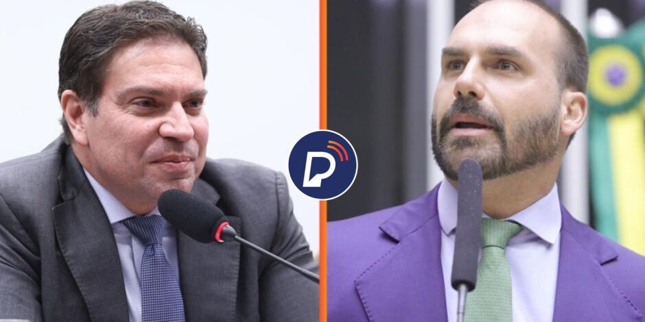 Alexandre Ramagem e Eduardo Bolsonaro.