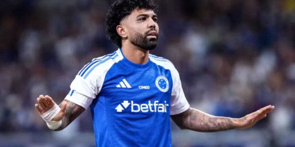 Gabigol tem mural vandalizado e pode deixar o Cruzeiro.