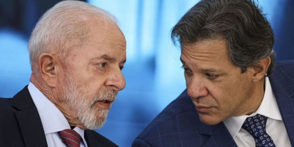 Lula e Fernando Haddad.
