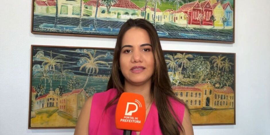 Mirella Almeida, prefeita de Olinda.