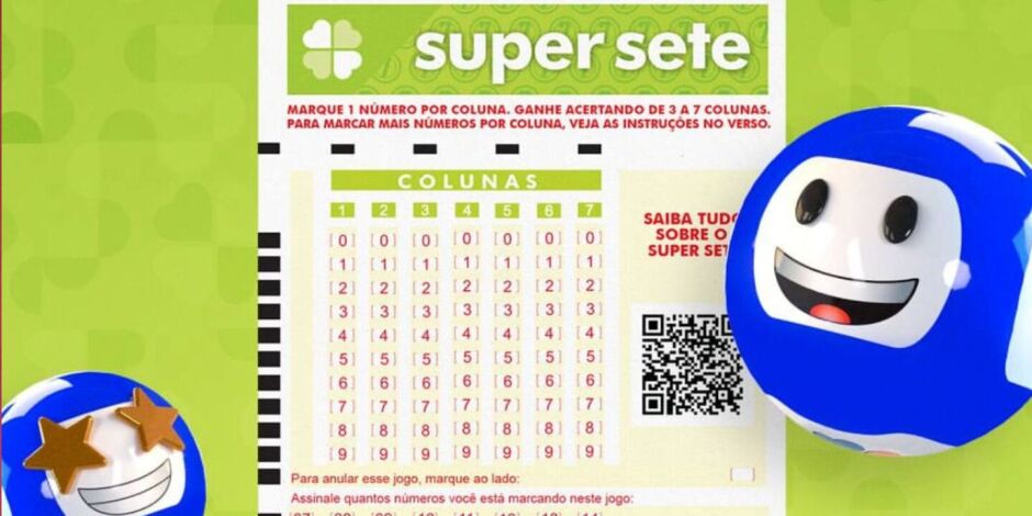 Sorteio da Super Sete (concurso 810) nesta quarta-feira (11/02).