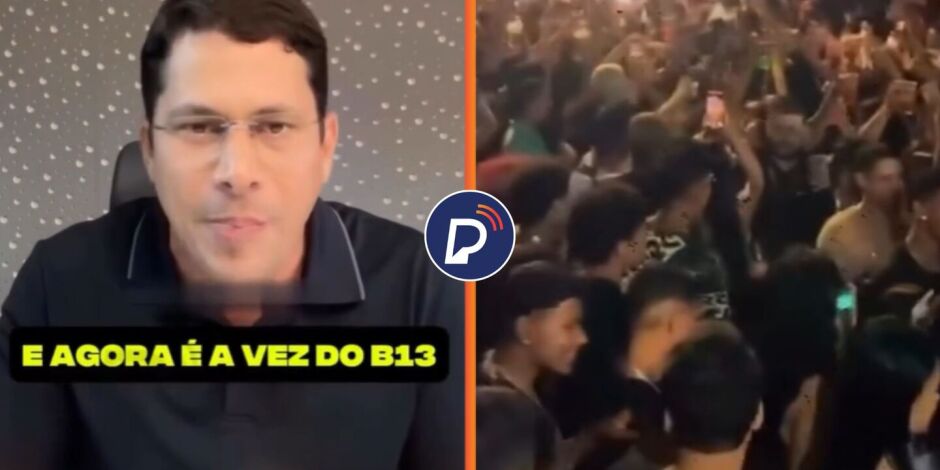 Pastor J&uacute;nior T&eacute;rcio e Baile do B-13, no Jord&atilde;o.