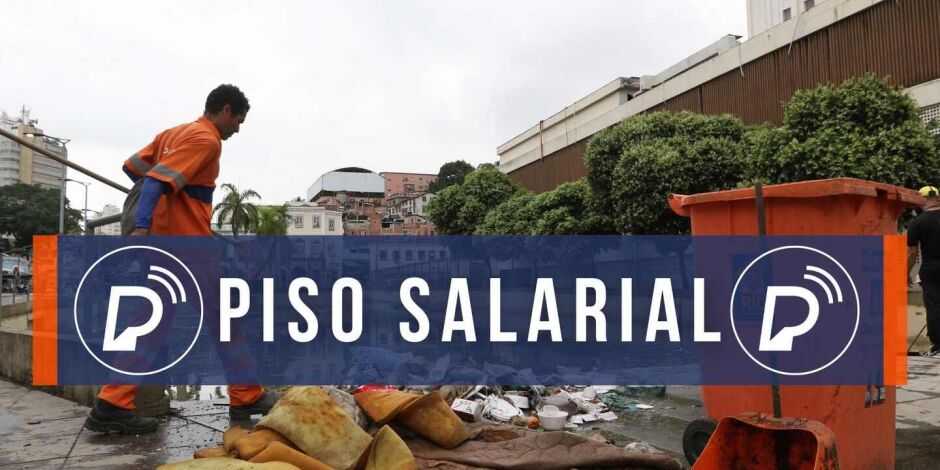 Piso salarial para garis &eacute; aprovado.