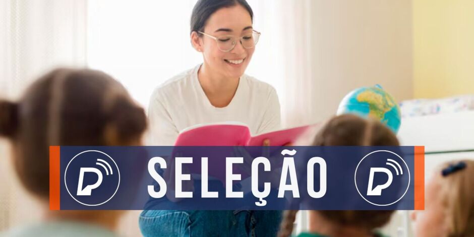 Processo seletivo para professor.