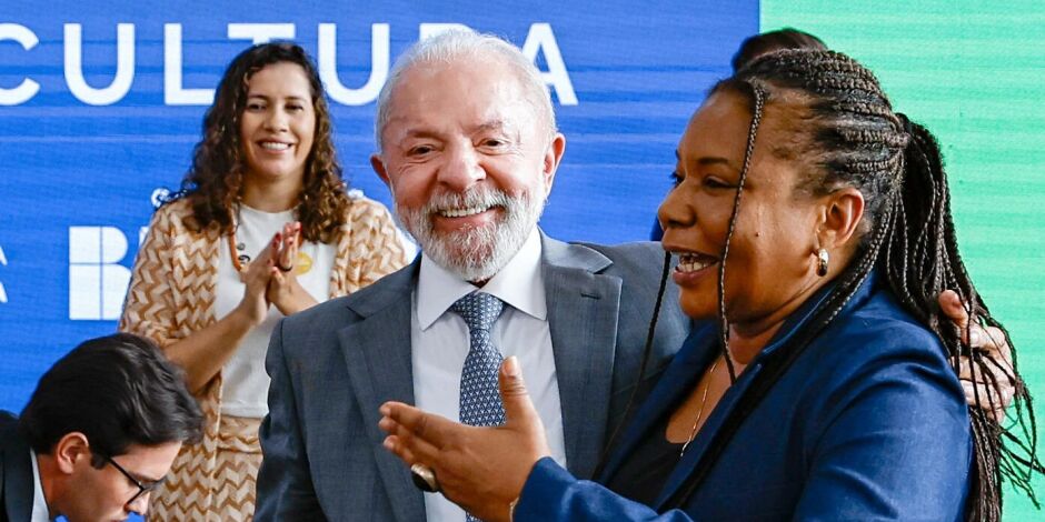 Lula e Margareth Menezes 
