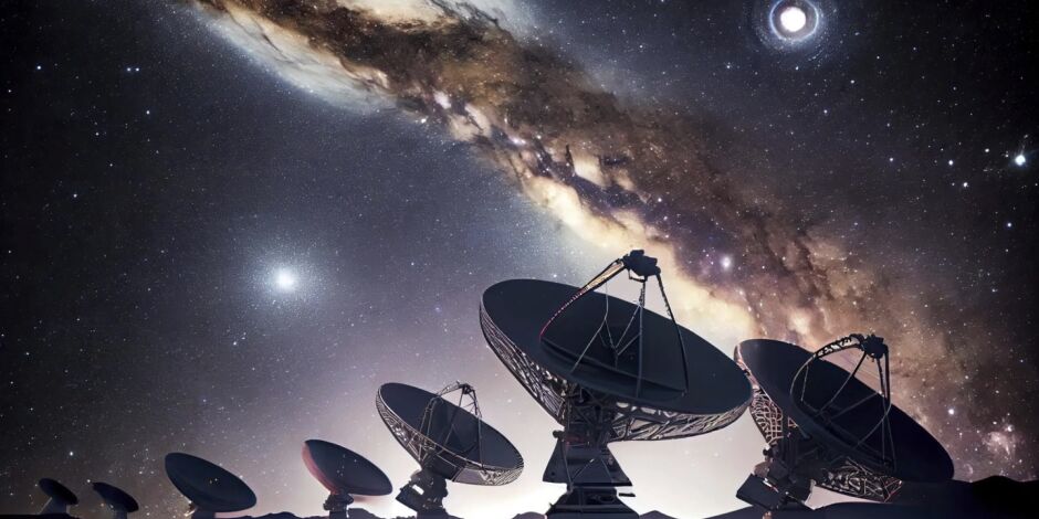 Radio telesc&oacute;pios.