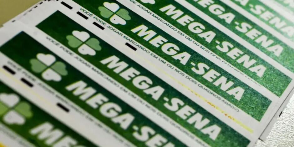 Cartelas da Mega-Sena.