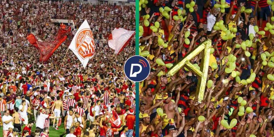 Torcidas de N&aacute;utico e Sport