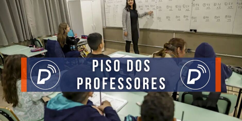 Piso dos professores.