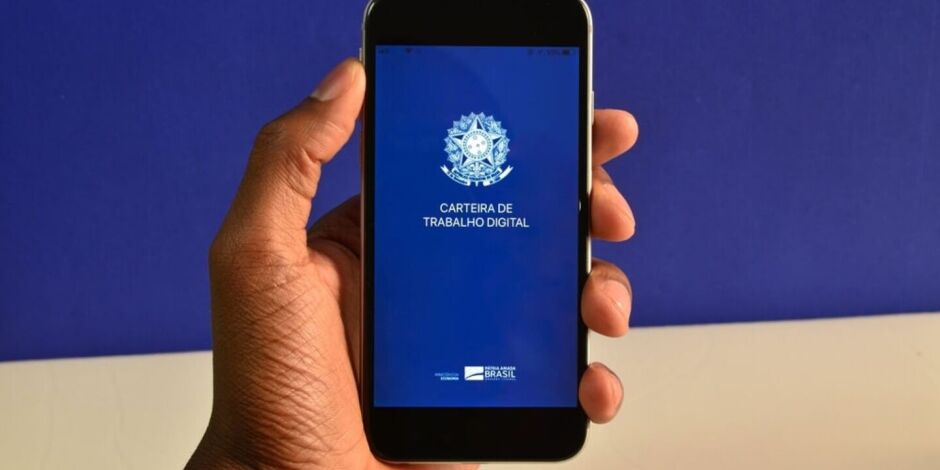 Carteira de trabalho digital.