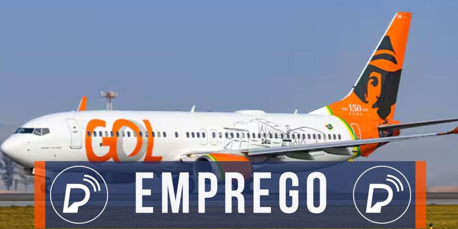 Emprego na Gol Linhas A&eacute;reas. 