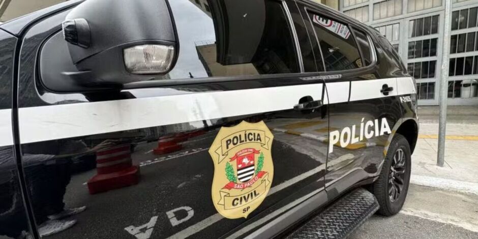 Viatura da Pol&iacute;cia Civil de S&atilde;o Paulo.