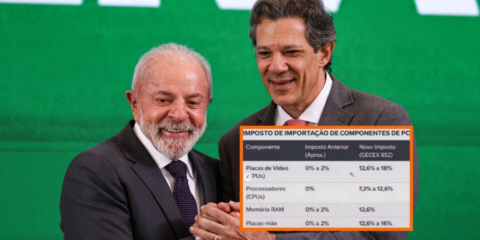 Novo imposto do governo Lula eleva pre&ccedil;o de PC Gamer de R$ 5 mil para R$ 8,7 mil