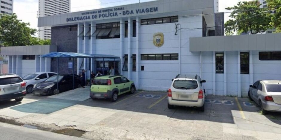 Delegacia da Pol&iacute;cia Civil de Pernambuco em Boa Viagem, no Recife.