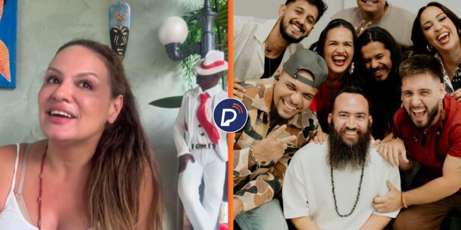 Influenciadora ironiza m&uacute;sica gospel "Au&ecirc;" ao lado de imagem de Z&eacute; Pilintra: 'Ele foi aceito no c&eacute;u'