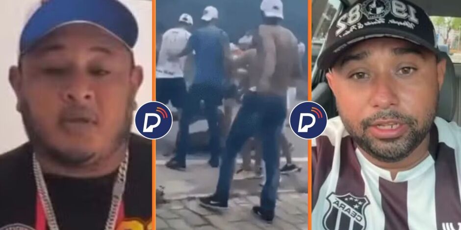 L&iacute;deres de torcidas organizadas e confronto entre torcedores.