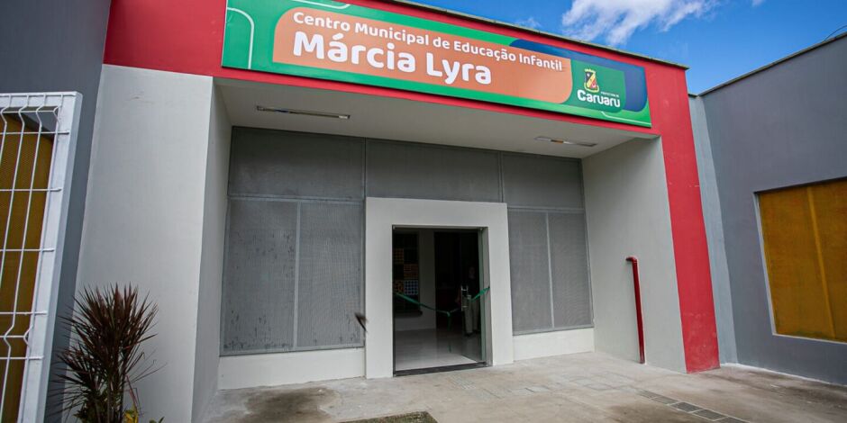 Nova creche em Caruaru. 