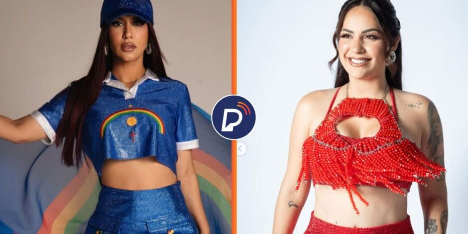 Priscila Senna e Raphaela Santos. 